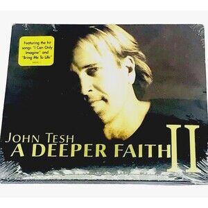 NEW John Tesh CD A Deeper Faith II Contemporary Gospel Piano Music Christian